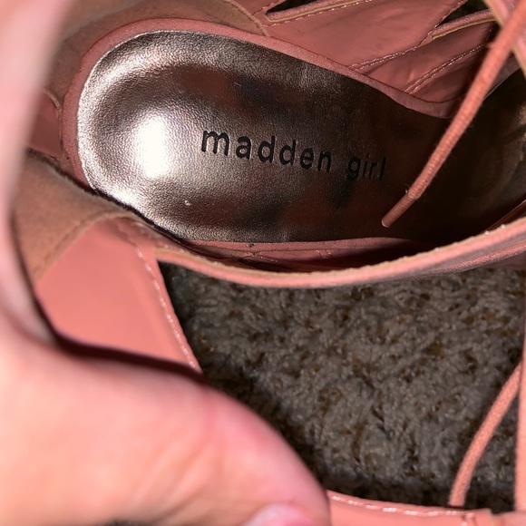 Madden Girl Heels- Salmon - Picture 2 of 4